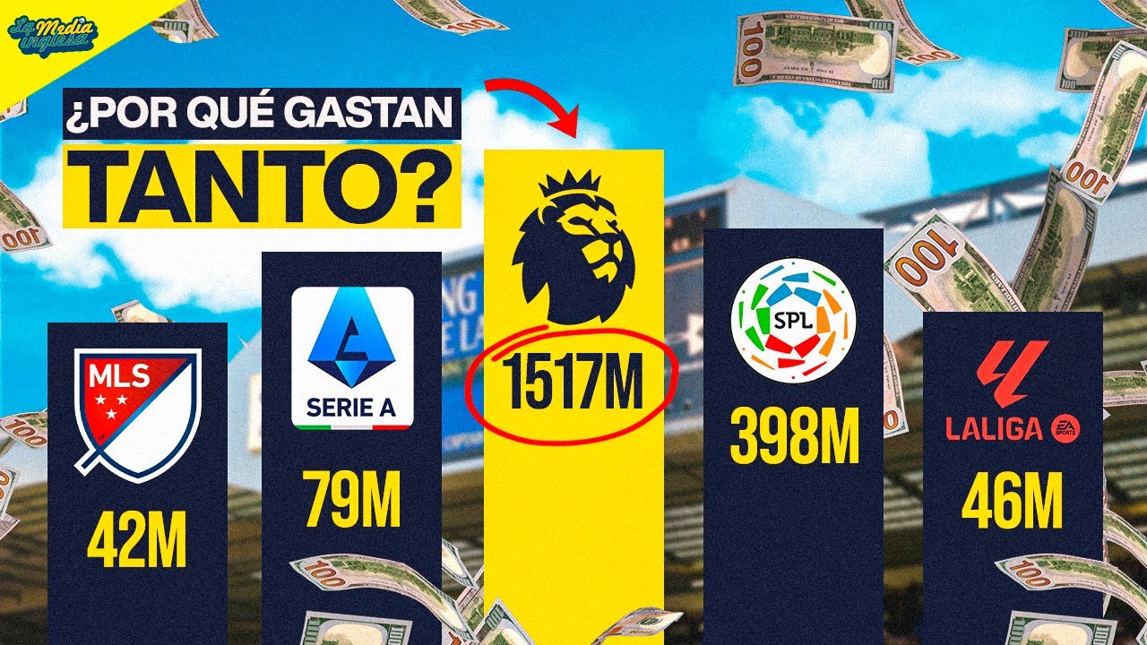¿POR QUÉ LA PREMIER LEAGUE ES LA LIGA QUE MÁS GASTA EN FICHAJES?