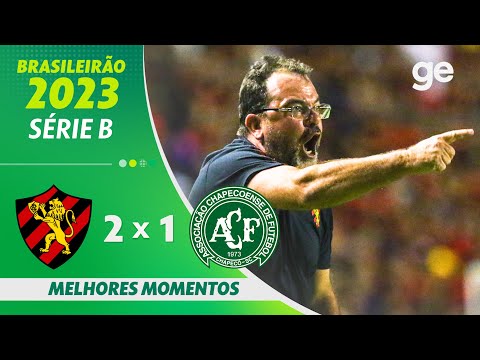 Gols e lances de Sport x Chapecoense