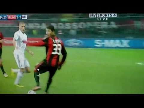 AC Milan Vs Real Madrid 2- 2 Gol de Pedro León (Champions 2010)