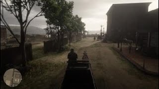 Red Dead Redemption 2 - How to steal a Wagon without Losing Honor [PS4 Gameplay]
