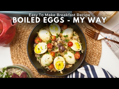 Quick & Easy Boiled Egg Recipe | Healthy Breakfast Recipe
