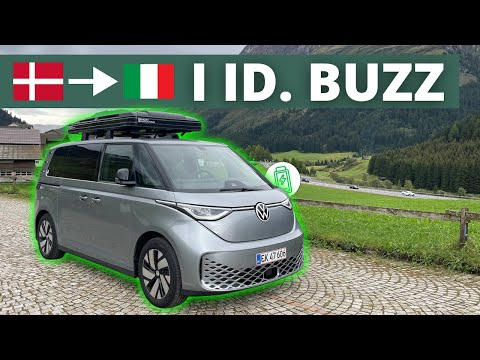Danmark til Italien i VW ID. Buzz!