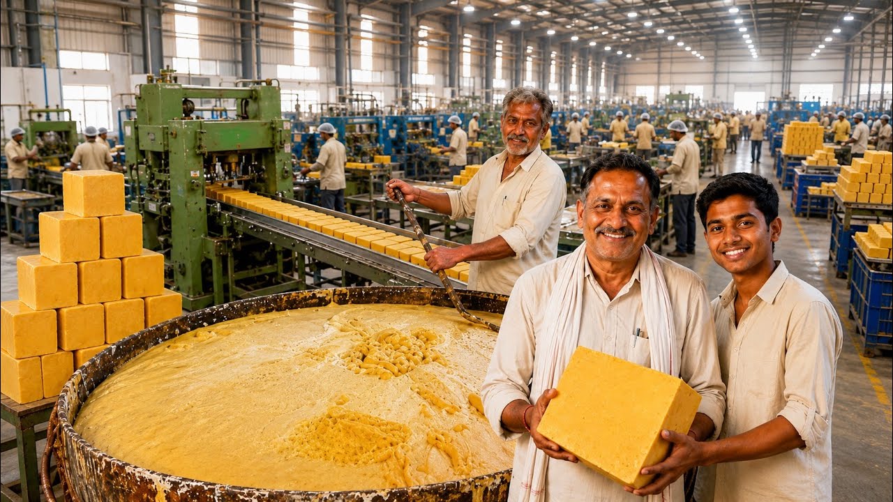 Laundry Soap Manufacturing Process | Complete Soap Making Factory Guide