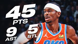 Shai-Gilgeous Alexander - Oklahoma City Thunder - Los Angeles Clippers