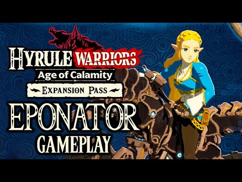 Hyrule Warriors Age of Calamity Expansion Pass : Zelda Master Cycle Gameplay