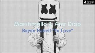 Marshmello &amp; Amr Diab - Bayen Habeit &quot;In Love&quot; (Lyric Video)