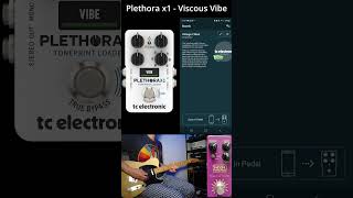 TC Electronic Plethora x1 Viscous Vibe - Stevie Ray Vaughan Cold Shot Inspired Sounds