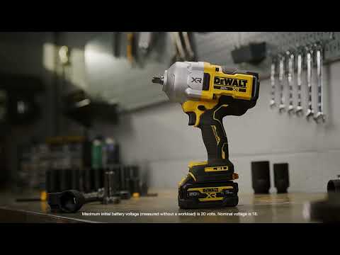 DCF961 20V MAX* XR® Brushless Cordless 1/2 In High Torque Impact Wrench with Hog Ring Anvil