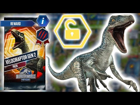 VELOCIRAPTOR GEN 2 UNLOCKED (GEN 2 FURY) | Jurassic World: The Game