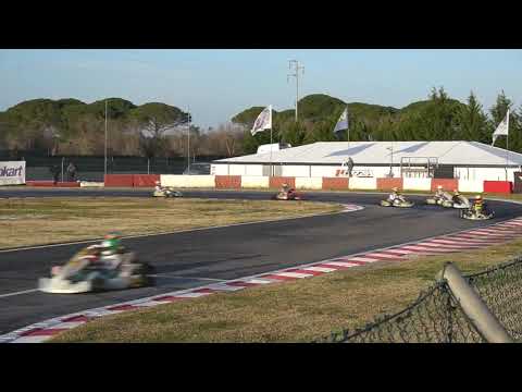 WSK Super Master Series, OK Category first lap, La Conca
