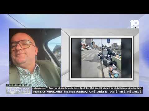 Ferizaj ‘mbulohet’ me mbeturina, punëtorët e ‘pastërtisë’ në grevë