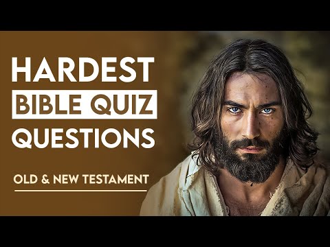 TOP 50 Bible Questions About Old & New Testament To Test Your Knowledge