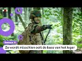 Belgische prinses niet op vakantie, maar op legerkamp