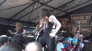 Skeletonwitch - Choke Upon Betrayal (live at The Mohawk SXSW '13)