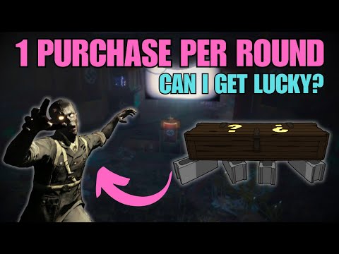 1 Purchase Per Round Only, BO1 Zombies - CAN I GET LUCKY?