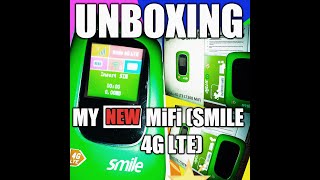 UNBOXING MY NEW MIFI (SMILE 4G LTE)