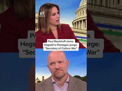 Paul Rieckhoff slams Hegseth's Pentagon purge: 'Secretary of Culture War'