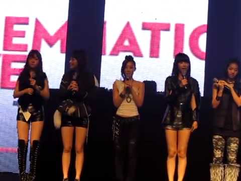 [FANCAM] Girl's Day (걸스데이) - Intros & kkabMinah @ 101009 PIFF