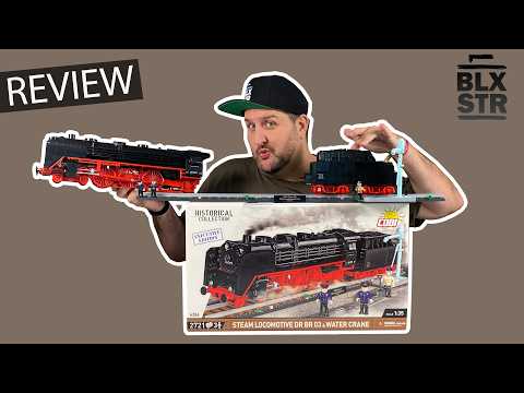 Elegant boredom: DR Class 03 steam locomotive | COBI-6286 / COBI-6288 ▶️ REVIEW