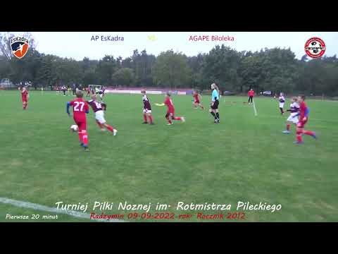 Agape Białołęka VS AP EsKadra : Turnieju Piłki Nożnej im. Rotmistrza Witolda Pileckiego 09.09.2022