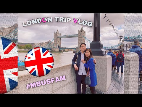 MIGS AND MISCHI GO TO LONDON! || 2019 UK TRIP VLOG #MBUSFAM