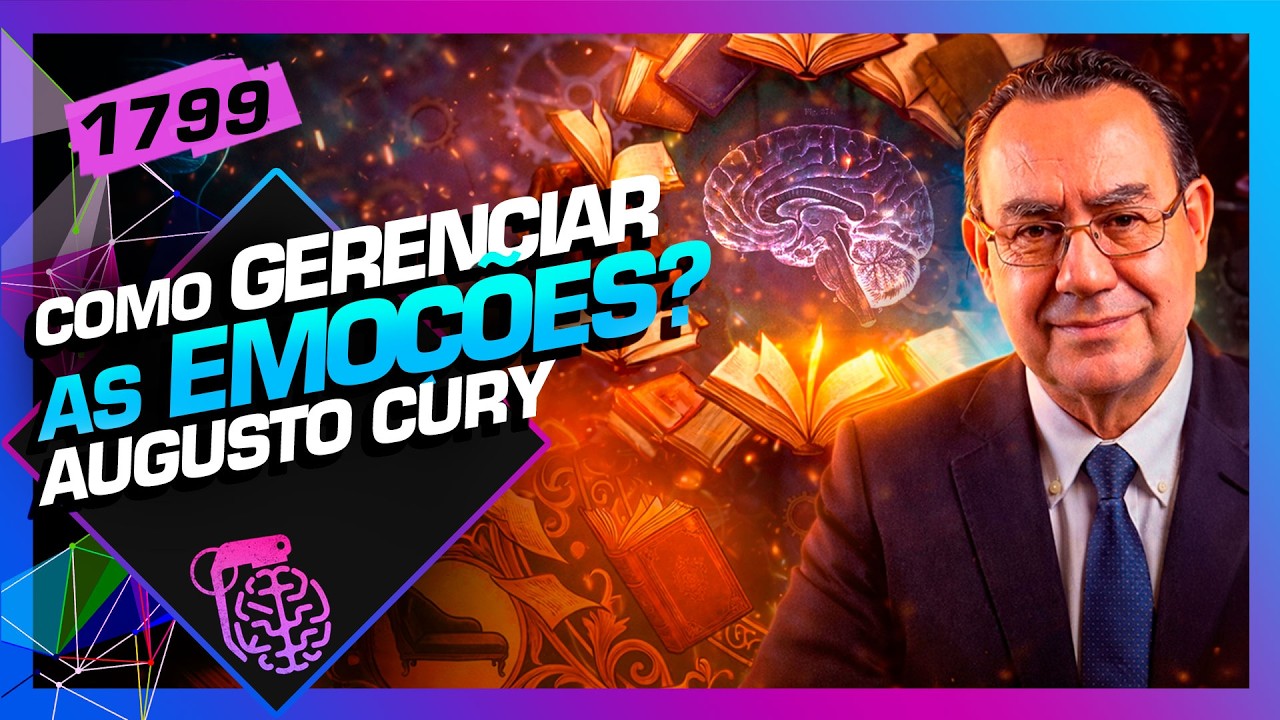 COMO GERENCIAR AS EMOÇÕES? AUGUSTO CURY - Inteligência Ltda. Podcast #1799