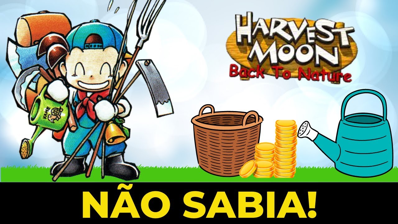 Watch Now ‼️10 Coisas que EU NÃO SABIA na 1° vez que joguei Harvest Moon Back to Nature ‼️10 Coisas que EU NÃO SABIA na 1° vez que joguei Harvest Moon Back to Nature