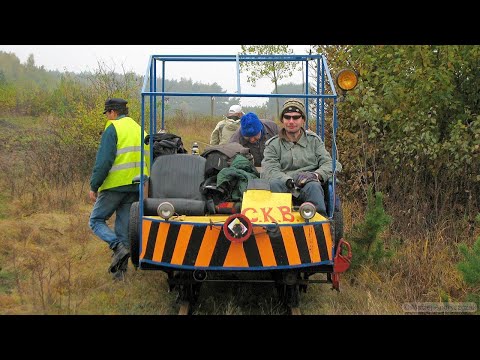 [20091025][CABVIEW][JKD] Jesienna jazda patrolowo - robocza drezyną C.K.B. Jędrzejów - Hajdaszek