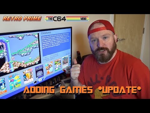 *UPDATE* Adding 30+ roms at once - the C64 mini - Retro Prime