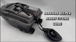 Boatman adjustable sonar bracket