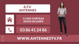 preview picture of video 'A T V ANTENNES : Installation antennes TV à ESCAMPS 89'