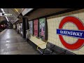 Queensway Station And Train Platform