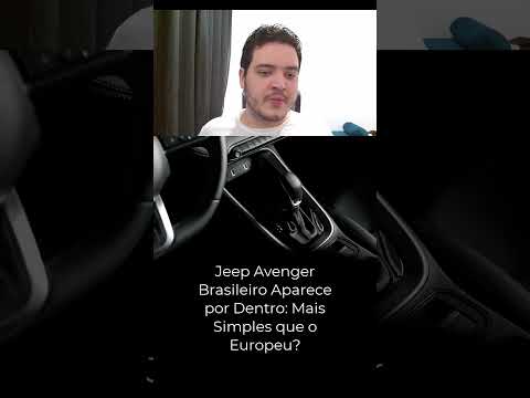 Novo SUV da Jeep no Brasil: Avenger 2027 Terá Motor 1.0 Turbo e Preço Abaixo do Renegade? #jeep