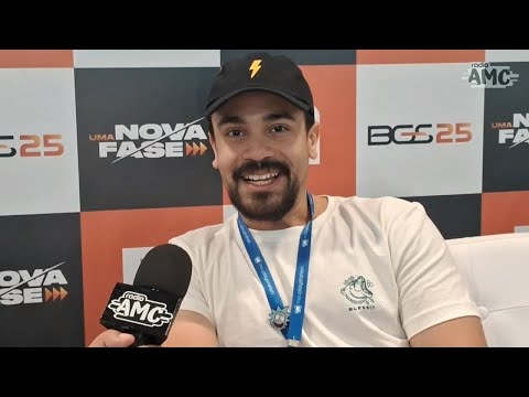 Rádio AMC entrevistou o Raphael, do site meups.com.br na #BGS2025
