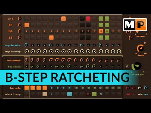Sequencer Ratcheting - B-Step UserManual Tutorial