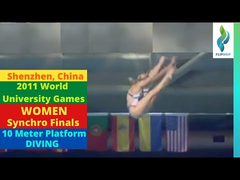 2011 Women Diving University Games - Platform Synchro Women Diving