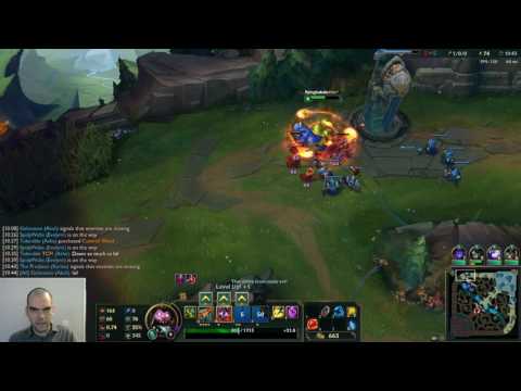 Dr. Mundo vs Teemo, top lane, with commentary