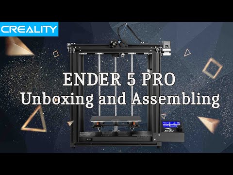 Creality Ender 5 Pro 3D Printer Kit Demo