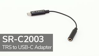 TRS to USB-C Cable