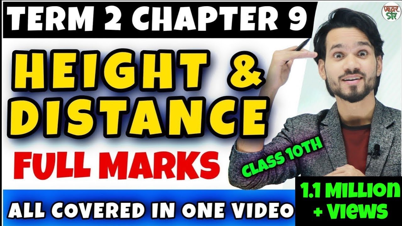 Some Applications Of Trigonometry | Maths Chapter 9 Class 10 | Height And Distance Class 10 | CBSE
