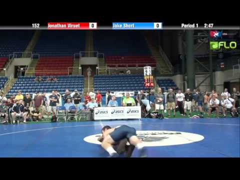 Junior 152 - Jonathan Viruet (Massachusetts) vs. Jake Short (Minnesota)