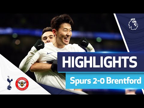Sonny’s Spider-Man celebration in Brentford win | HIGHLIGHTS | Spurs 2-0 Brentford
