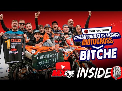 Championnat de France Motocross Elite round #5 BITCHE - Les sableux au rdv et Goupillon on fire 🔥