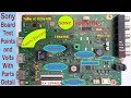 Sony KLV-32R402A Main Board Common Faults and Voltage Measurement Test Points.Detail in Urdu/Hindi