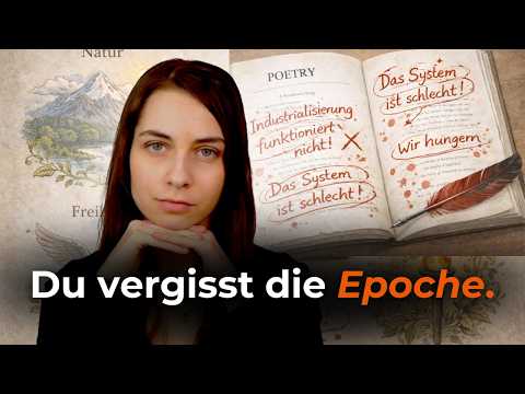 So liest du Gedichte fürs Deutschabi (erklärt an Romantik)