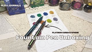Unboxing the Platinum Curidas Sphene Fountain Pen| First Impressions! #unboxing #review #fountainpen