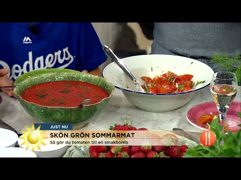 Sébastiens fräscha sommarsallad - Nyhetsmorgon (TV4)