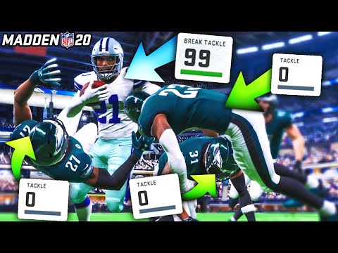 99 Break Tackle Vs. 0 Tackling in Madden 20