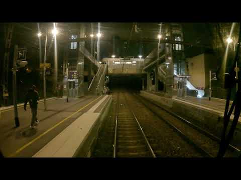 [Cab Ride] RER D Melun à Paris Gare de Lyon via Combs-la-Ville - Quincy (Nuit)