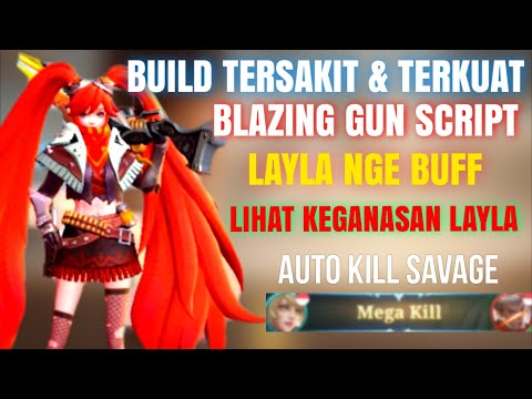 Layla 19 Kill Auto Maniac!! Build New Meta Mobile Legends